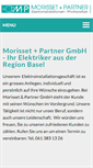 Mobile Screenshot of morisset-partner.ch